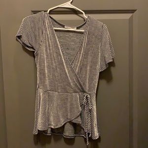 Black and white strip shirt